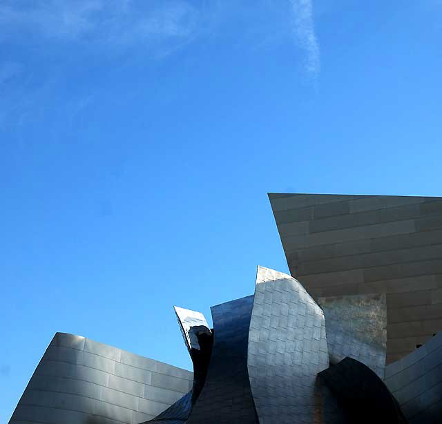 Walt Disney Concert Hall, 111 South Grand Avenue, downtown Los Angeles, by Frank Gehry, opened on October 23, 2003