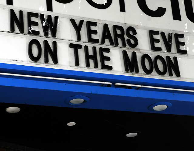 "New Years Eve on the Moon" - Vogue Supper Club, Hollywood Boulevard, Thursday, December 23, 2010