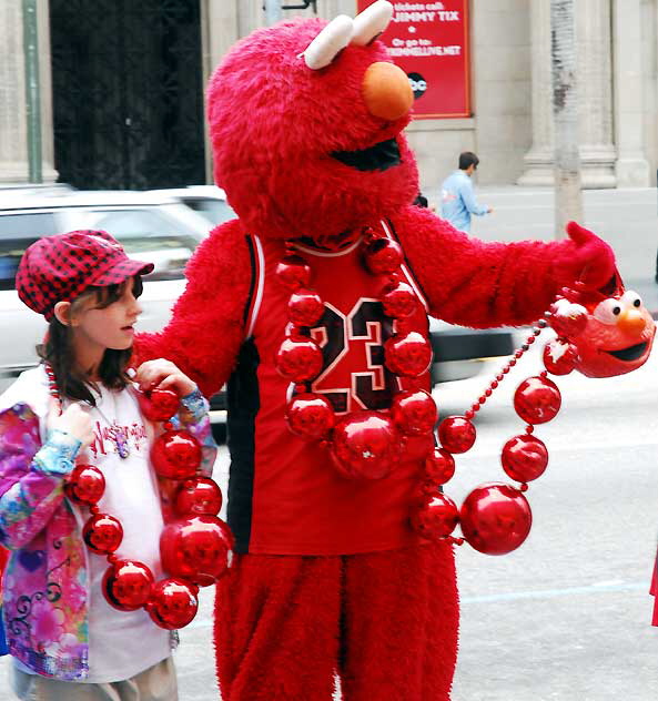 Sesame Street character, Hollywood Boulevard, Thursday, December 23, 2010