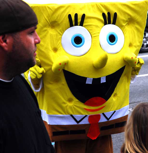 SpongeBob SquarePants, Hollywood Boulevard, Thursday, December 23, 2010