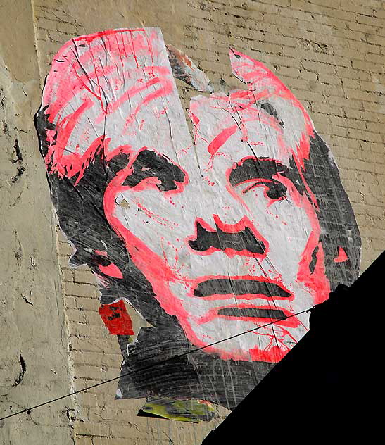 Andy Warhol graphic - Melrose Avenue, Thursday, December 30, 2010