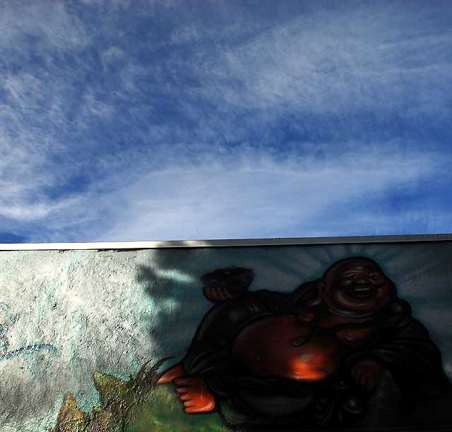 Sky over Melrose Avenue, Thursday, December 30, 2010