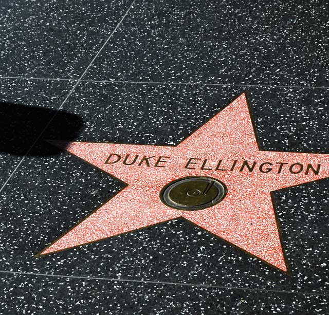 Duke Ellington's star on the Hollywood Walk of Fame 