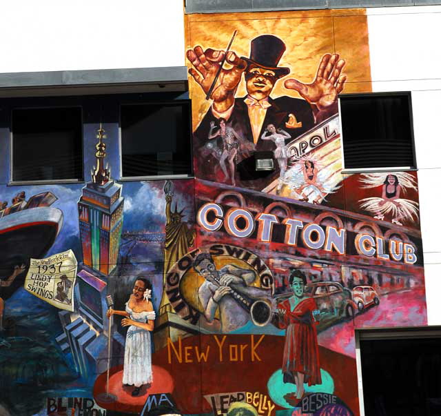 Mural at Amoeba Records, Sunset and North Cahuenga Boulevard, Hollywood