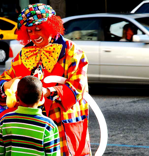 Balloon Man, Hollywood Boulevard