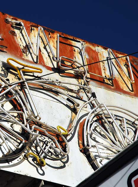 Neon Bicycle, Western Avenue, just south of Melrose