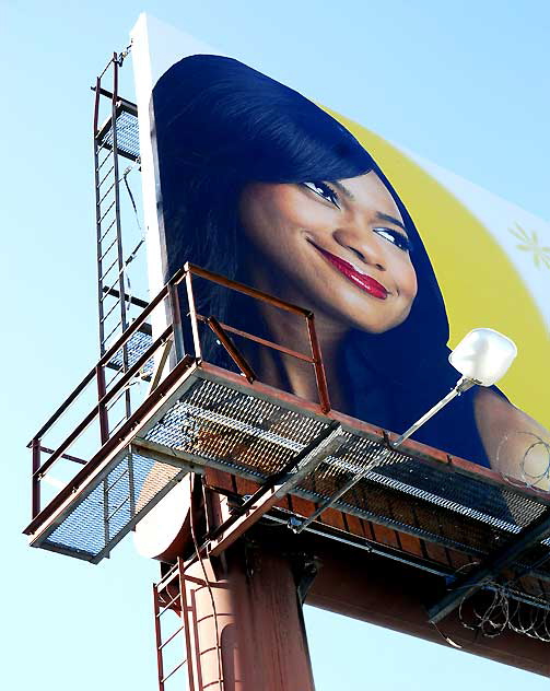 Fake Smile, Sunset Boulevard Billboard