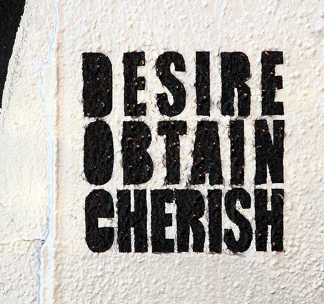 Desire-Obtain-Cherish