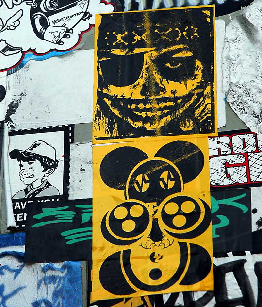 Stickers, Hollywood Alley