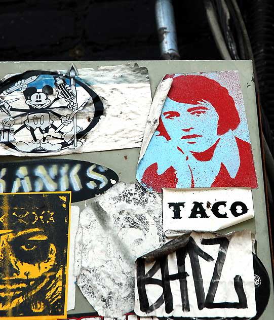 Stickers, Hollywood Alley