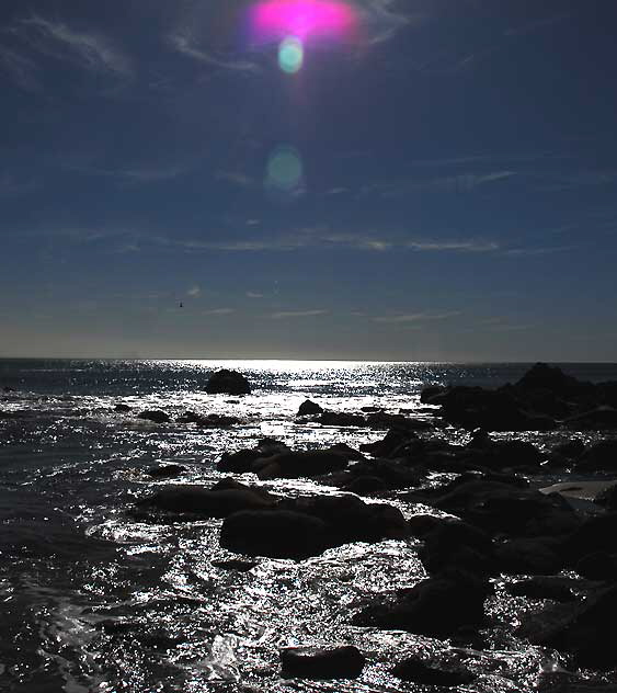 Beach on Pacific Coast Highway at Coastline Drive, Malibu, Thursday, January 20, 2011