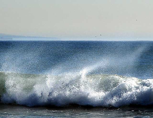 Beach on Pacific Coast Highway at Coastline Drive, Malibu, Thursday, January 20, 2011