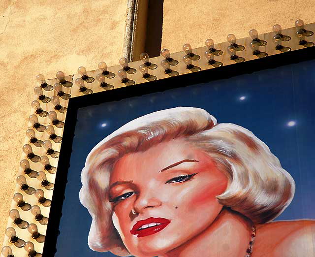 Marquee at the Hollywood Max Museum, Hollywood Boulevard