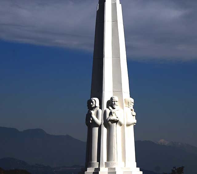 At the Griffith Park Observatory, Wednesday, January 26, 2011