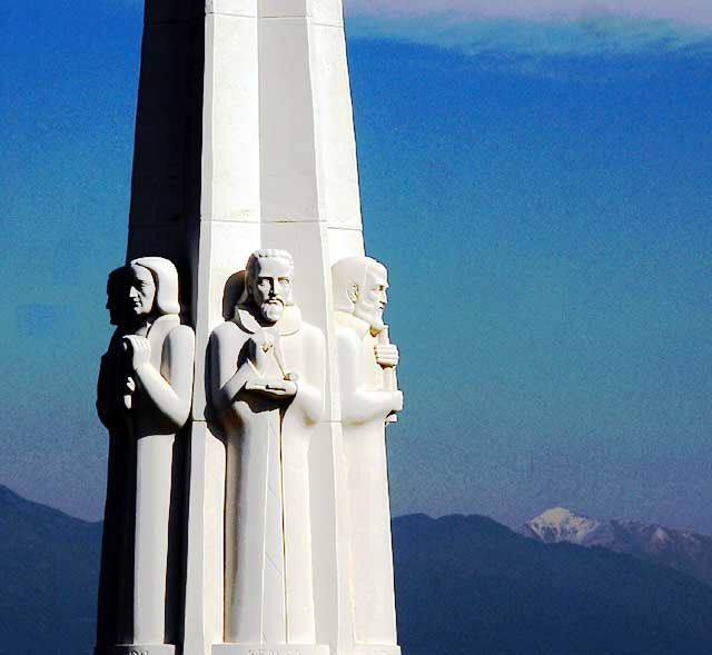 At the Griffith Park Observatory, Wednesday, January 26, 2011