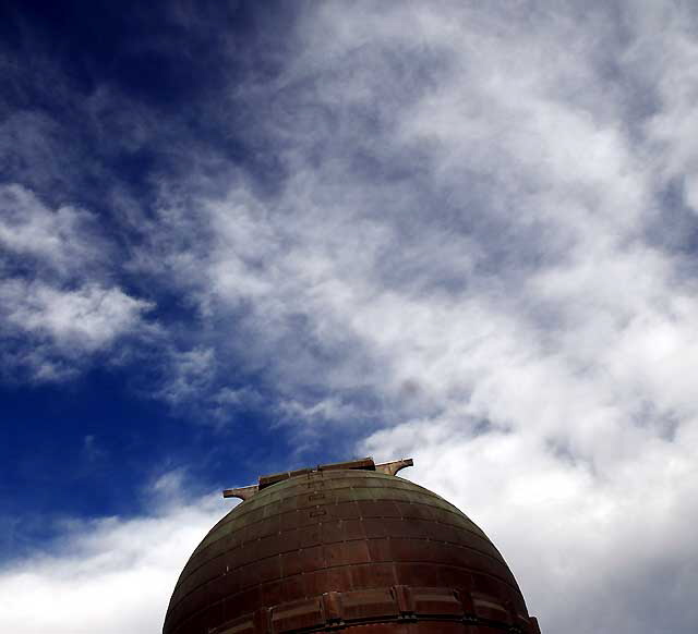 At the Griffith Park Observatory, Wednesday, January 26, 2011