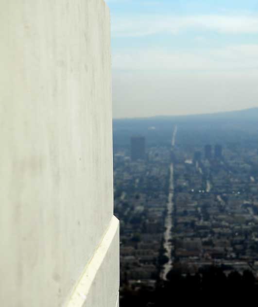 Looking south from the Griffith Park Observatory