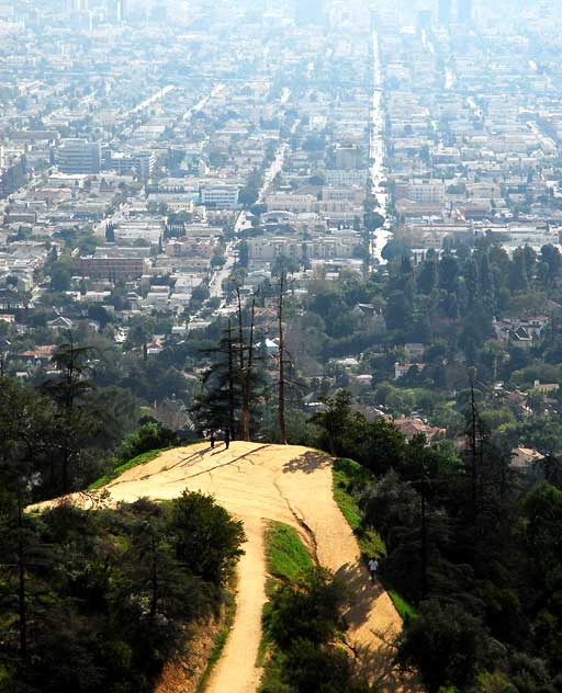 Looking south from the Griffith Park Observatory