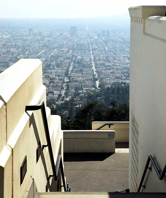 Looking south from the Griffith Park Observatory