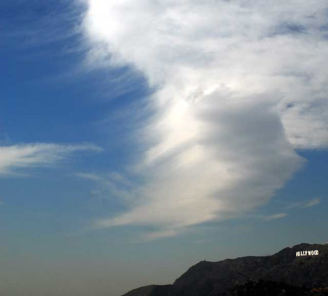 The Hollywood Sign, Wednesday, January 26, 2011