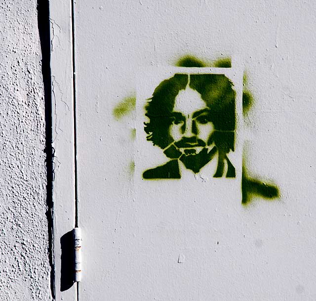 Door Stencil, Melrose Avenue