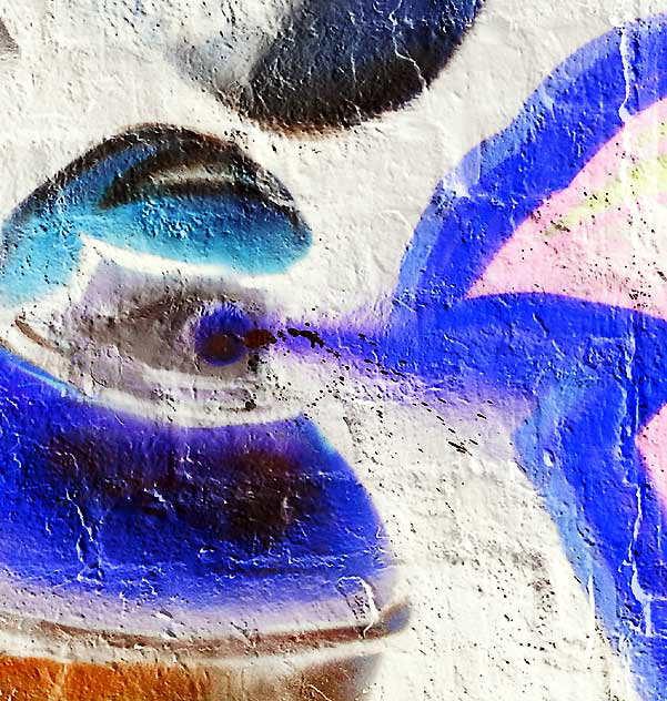 Spray - Detail of Melrose Avenue Mural