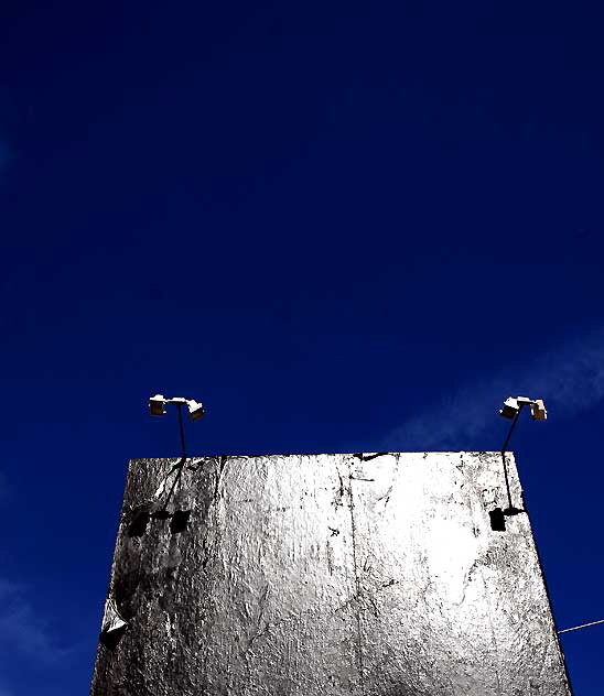 Blank Wall, La Brea south of Wilshire Boulevard