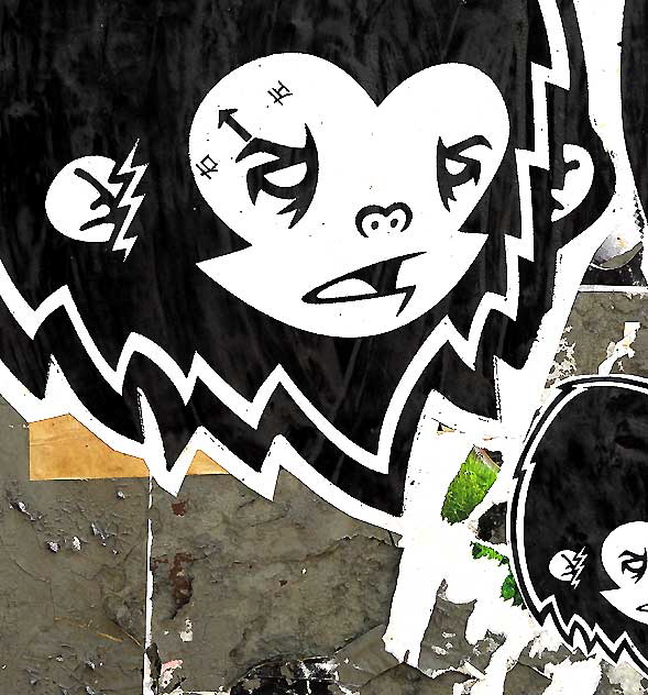 Utility Box Monkey, Melrose Avenue