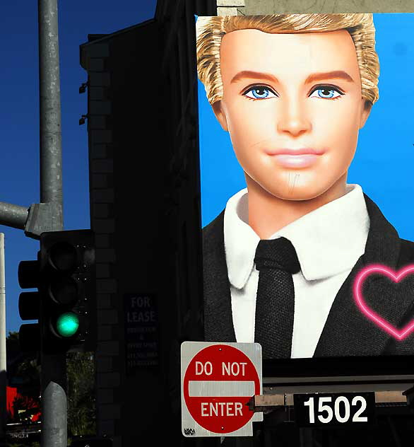 "Ken" billboard, Sunset Strip