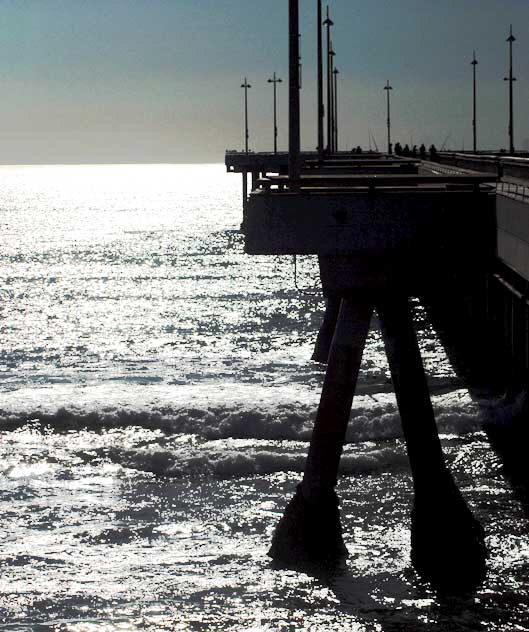 At the Venice Beach Pier, Wednesday, February 9, 2011