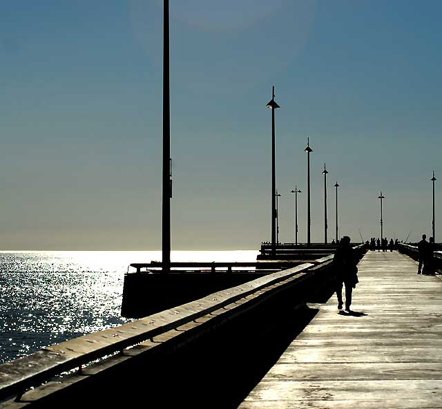 At the Venice Beach Pier, Wednesday, February 9, 2011