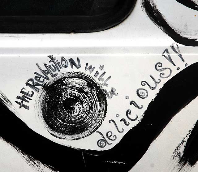 "Revolution" van parked on Hyperion in Silverlake, Wednesday, February 16, 2011