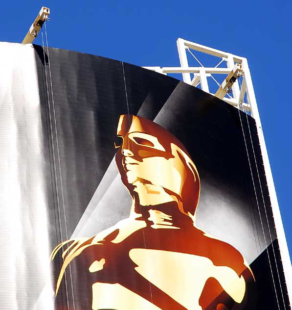 Oscars billboard above Hollywood and Highland, Thursday, February 17, 2011