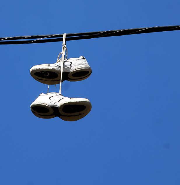Sneakers on a Wire