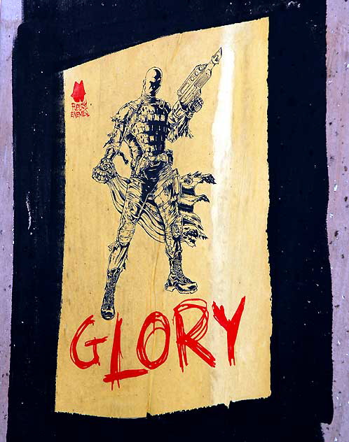 Glory, Fairfax Avenue south of Melrose, Wednesday, February 23, 2011