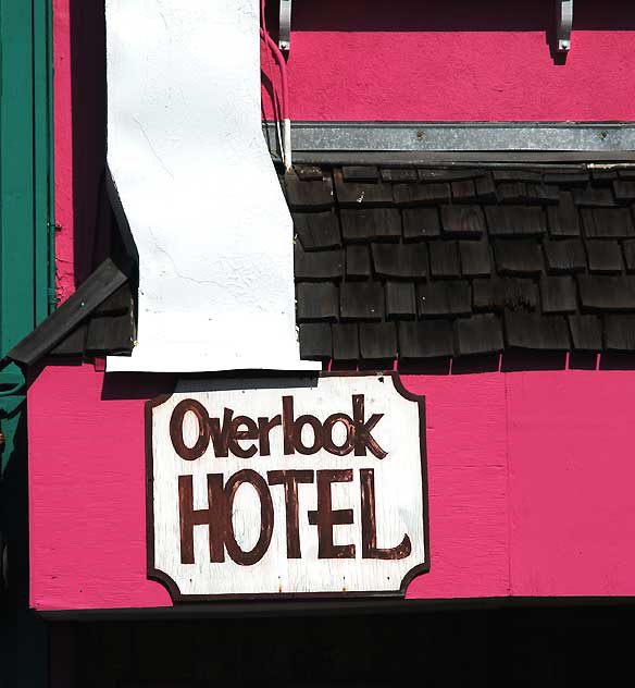 Overlook Hotel, Ocean Front Walk, under the Santa Monica Pier