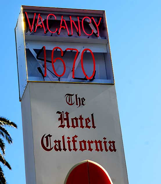 The Hotel California, Ocean Avenue, Santa Monica