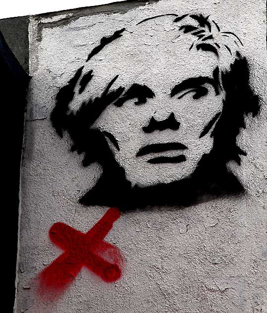 Andy Warhol X, Melrose Avenue, February 25, 2011