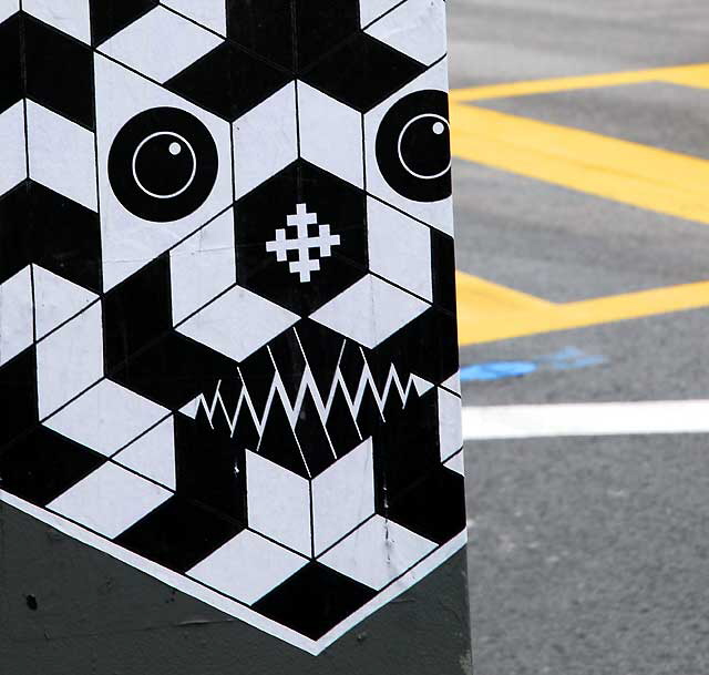 Grid Face, Melrose Avenue, February 25, 2011