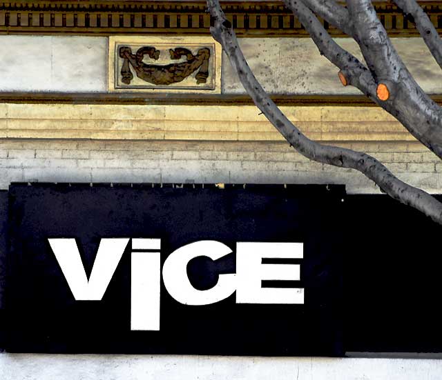 "Vice" on Hollywood Boulevard