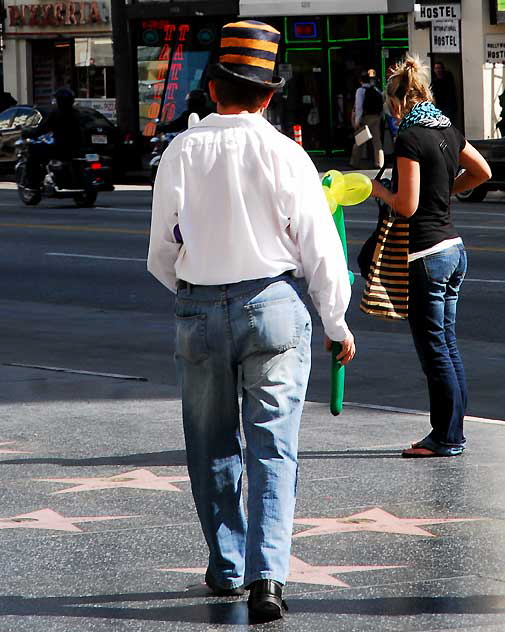 Balloon Man, Hollywood Boulevard
