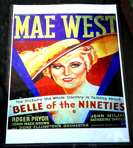 Mae West Poster, Hollywood Shop Window