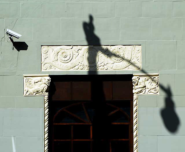 Detail, the Equitable Building ay Hollywood and Vine