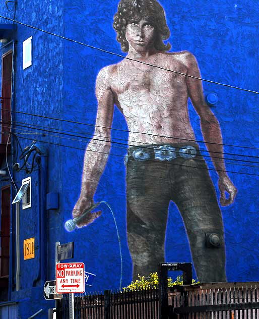 Jim Morrison Mural, Venice Beach, Friday, March 4, 2011