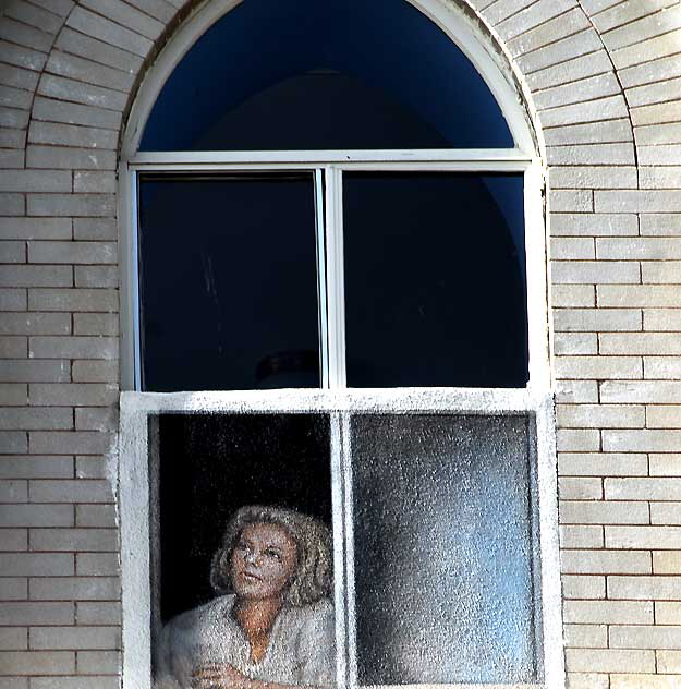 Trompe-l'oeil window, Venice Beach