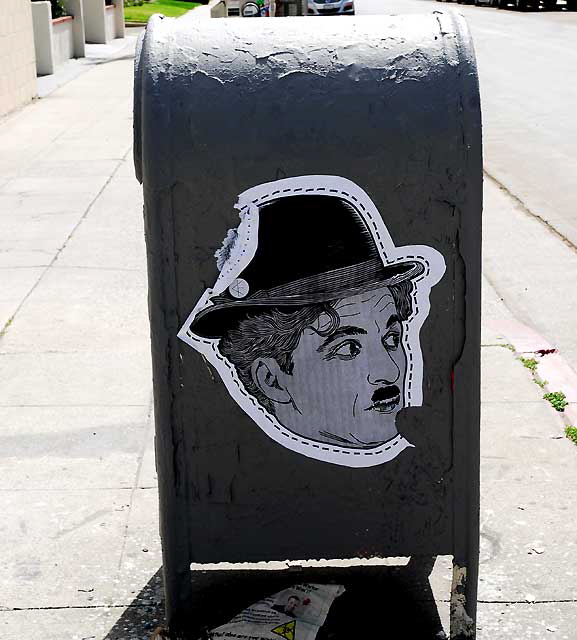 Modified Charlie Chaplin, Spaulding and Melrose, Monday, March 7, 2011