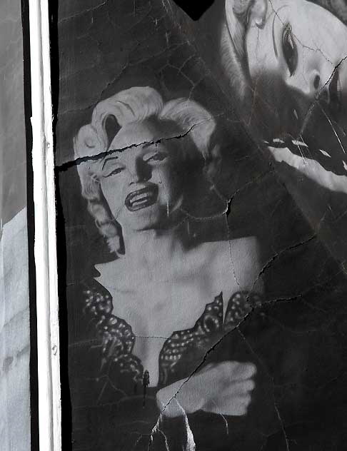 Marilyn Monroe, Melrose Avenue Storefront 