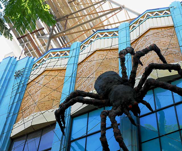 Spider at Hollywood Toy and Costume, Hollywood Boulevard