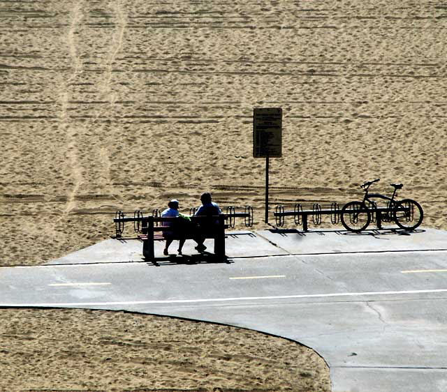 Santa Monica Beach, Wednesday, March 16, 2011