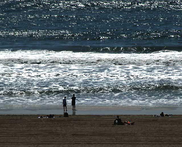 Santa Monica Beach, Wednesday, March 16, 2011